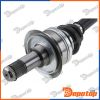 Demi-Arbre de Transmission ATM arrière gauche pour BMW | NPW-BM-230, 33207581015